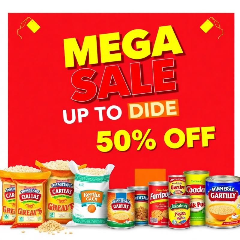Mega Sale 50% OFF