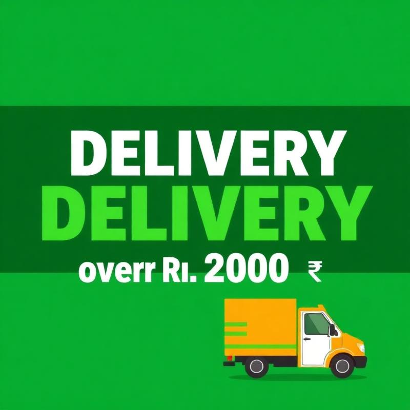 Free Delivery ₹2000+